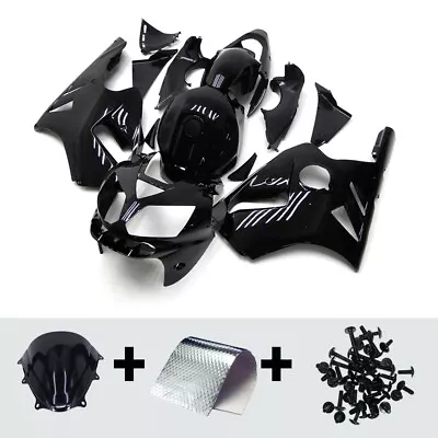 Plastics Black Fairings Kit For ZX1200B 2002-2006 Ninja ZX12R Kawasaki Bodywork • $354.95