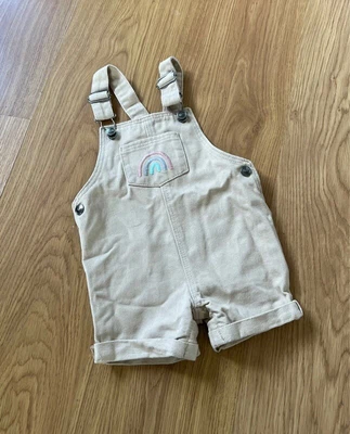 £2.50 • Buy Baby Girl Beige Dungarees 12-18 Months Primark 