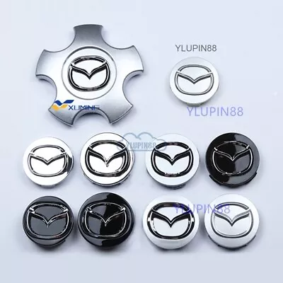 4pcs Car Wheel Center Hub Caps Cover Auto Emblem Badge Wheel Rim Cap For Mazda • $25.42