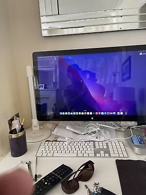 £300 • Buy Apple A1407 Thunderbolt 27  IPS LCD Monitor With Speakers - Silver (MC914LL/A)