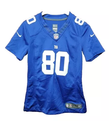 REOWNED NIKE  NY GIANTS Victor Cruz #80 Jersey Kids Size SMALL ON FIELD • $19.99