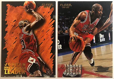 Michael Jordan Fleer 96 97 Card Set #’s 123 13 • $120