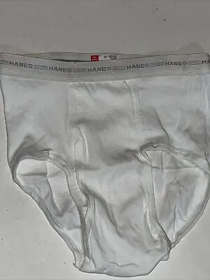 Vintage Hanes Tighty Whities Size 32  Single Pair.  Made In USA. • $12.95