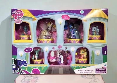 My Little Pony Midnight In Canterlot 7 Ponies And Over 15 Acessories Pony Set • $155
