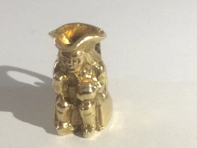 £69.99 • Buy Vintage 9ct Yellow Gold Toby Jug Bracelet Charm, 3.40,grams,
