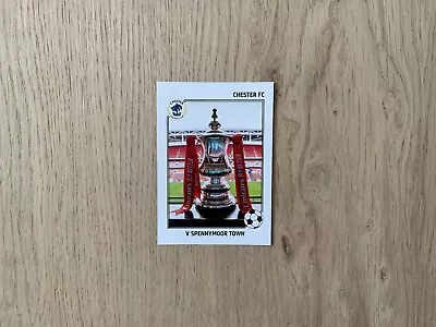 £2 • Buy Chester FC 2020/21 Limited Edition FA Cup Card #2 V Spennymoor Town