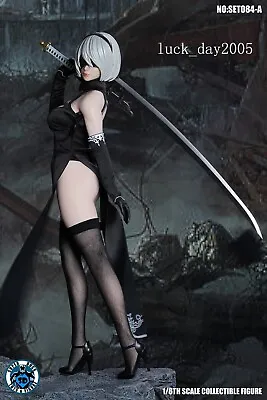 SUPER DUCK Sexy Female Automata 2B Clothing & Head Set 1/6 Fit Phicen Body • $105.99