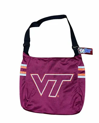 Virgina Tech Hokies Shoulder Bag Purse Tote NWT • $13.99