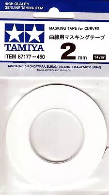 Tamiya 87177 X  Masking Tape For Curves 2mm • $8.50