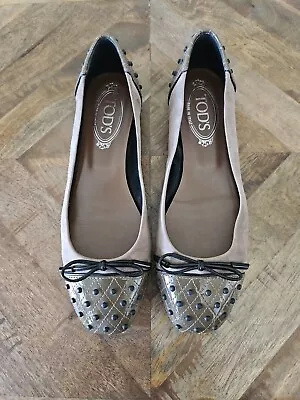 Tod's Womens Ballet/Ballerina Flats Size 38 • $99