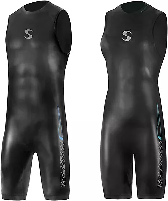 Synergy Volution Men Sleeveless Quick John Triathlon Swimming Wetsuit Sz S3 NEW • $109.98