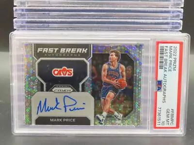 2022-23 Panini Prizm Mark Price Fast Break Prizm Autograph Auto #FB-MPC PSA 10 • $9.50