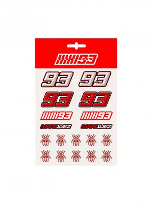 Official Marc Marquez Medium Sticker Set  -  19 53007 • $11.09