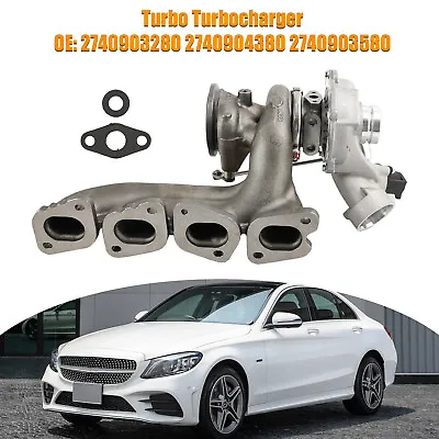 NEW 1× Turbo Turbocharger Kit For Mercedes-Benz C300 C350e E300 GLC300 SLC300 US • $429.65