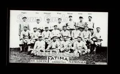 1913 T200 Fatima Team Reprint #16 St. Louis Nationals Cardinals 8 - NM/MT • $3.25