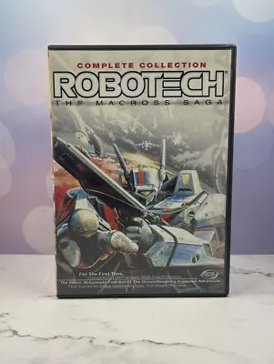 Robotech - The Macross Saga - Complete Collection DVD NTSC Color Box Set Ani • $19.90