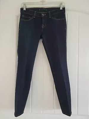 J BRAND Women's Size 25 Black Jean Super Skinny Jeggings  • $15