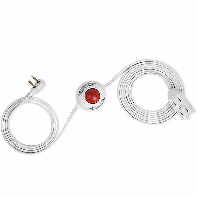 DEWENWILS 12 FT Extension Cord With ON/OFF Foot Switch Angled Flat Plug 16/2C • $11.89