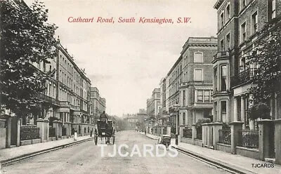 1910 SOUTH KENSINGTON  Cathcart Road    LONDON   Postcard • £7