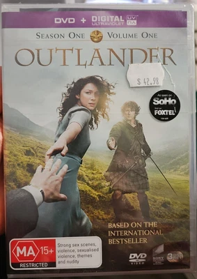 Outlander - Season 1 Volume 1 (DVD Region 4 2014) Brand New FREE POST  • $9.50