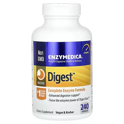 Digest Complete Enzyme Formula 240 Capsules • $56.24