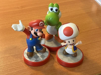 $31 • Buy Nintendo Amiibo Mario, Toad And Yoshi (all 3!)