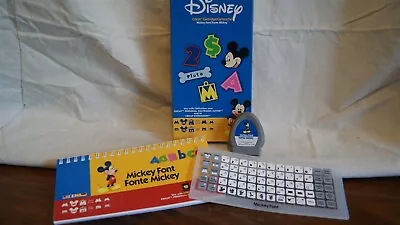 Cricut Cartridge - DISNEY'S MICKEY FONT - Gently Used - Complete!! NOT LINKED  • $10.99