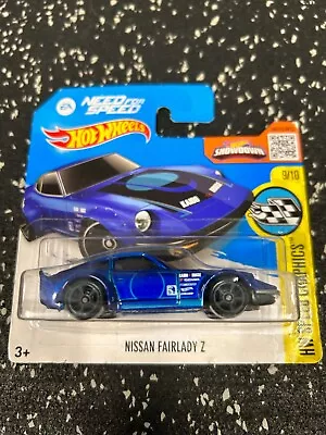 NISSAN FAIRLADY Z BLUE NEED FOR SPEED Hot Wheels 1:64 **COMBINE POSTAGE** • £4.95