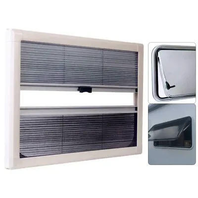 Ventilate Insulate Deluxe RV Camper Windows Vent RV Window Hatch W/Awning Screen • $166.25