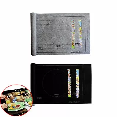 £7.65 • Buy Roll Up Felt Storage Pad Puzzle Blanket Puzzle Kids Mat Jigsaw Toy Storage Mat