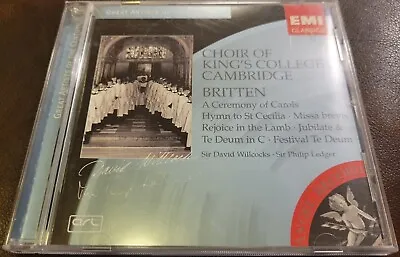 Britten: A Ceremony Of Carols; Hymn To St. Cecilia; Etc. CD Holland 2004 NM • $1.99