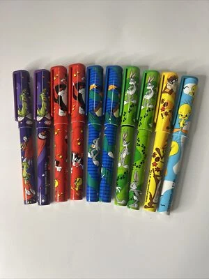 $19.99 • Buy Vintage Lot Of 10 Warner Bros Looney Tunes 1997 Pens - Dried Ink