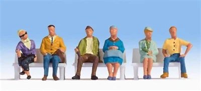 £14.55 • Buy Noch 15532 HO/OO Gauge Sitting People Figures