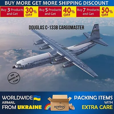 Douglas C-133B Cargomaster USAF's Cargo Aircraft 1/144 Scale Model Kit RODEN 335 • $50.16