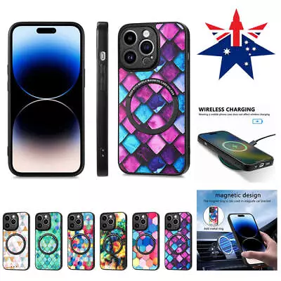 $10.29 • Buy For IPhone 14 Pro Max 13 12 11 XS XR 8 7 Slim Cute Leather Magnetic Case Cover