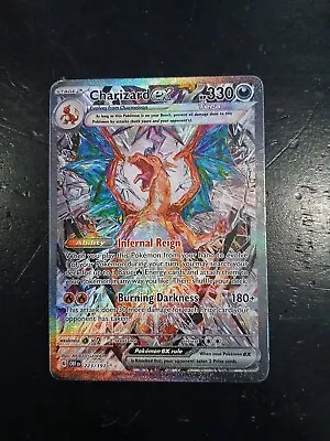 Pokémon TCG Charizard Ex Sv03: Obsidian Flames 223/197 Holo Special Illustration • $32