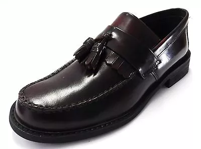 £49.99 • Buy Classics Oxblood Retro,Ska,Northern Soul RUDE BOY Tassel Loafers