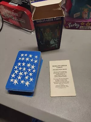 Vintage 1979 Morgan Greer Tarot Cards With Box Instructions. Deck COMPLETE/ Rare • $95