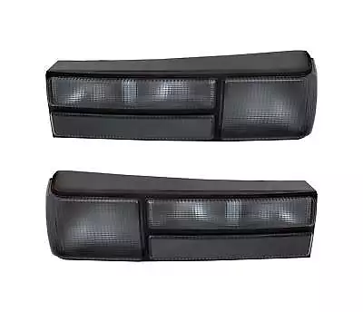 1983-1993 Mustang LX Light Smoked Complete Taillights W/ Housings LH RH Pair • $149.95