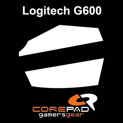 Corepad Skatez Logitech G600 Replacement Mouse Feet Hyperglides PTFE Teflon • $12.99
