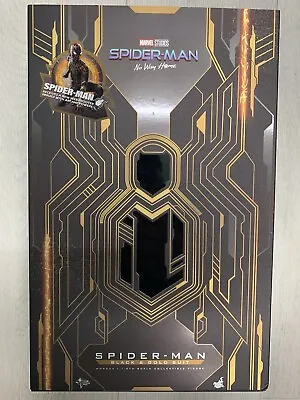 Hot Toys Spider-Man No Way Home Black & Gold Suit 1/6 Figure MMS604 • $300