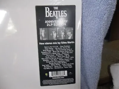 THE BEATLES DOUBLE WHITE ALBUM APPLE 50th ANNIVERSARY EDITION SEALED AWESOME ! • $119.13