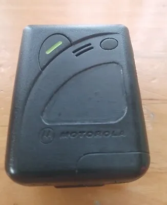 Vintage Motorola BRAVO FLX Pager Beeper With Belt ClipAs Is Balck • $25