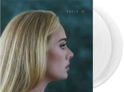 $22 • Buy ADELE - 30 (2-LP) Limited Edition White Vinyl  Ships Now 