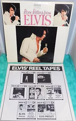 Elvis Presley ~ Love Letters From Elvis (2 Lines) Orange Vinyl LP ~ LSP-4530 VG • $12