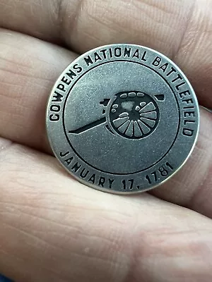 Cowpens National Battlefield Military Park Service  Collectible Token • $9.95