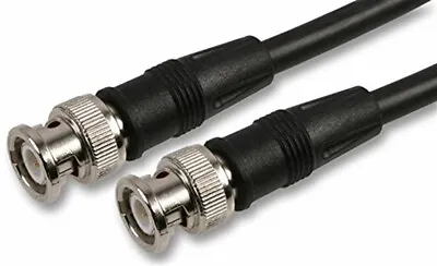 £3.95 • Buy BNC Male Plug To BNC Male Plug Lead Cable Fly Lead 2M 75 Ohm RG59