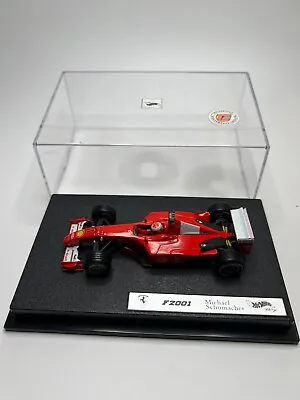 Hot Wheels 1:43 Michael Schumacher Ferrari F2001 F1 World Champion • £0.99