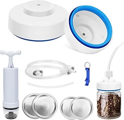 $16.56 • Buy Mason Jar Vacuum Sealer With Regular&Wide Mouth Jar Vacuum Sealer Attachment ...
