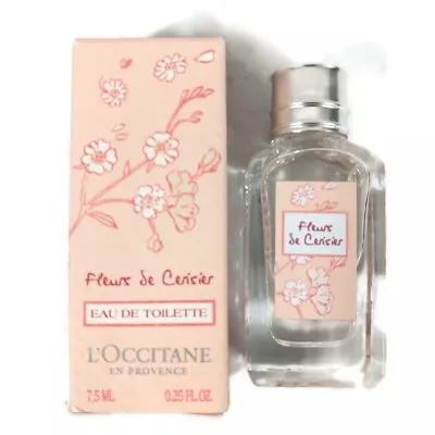 L'occitane Limited Cherry Blossom Toilette Travel Size 7.5ML NIB • $19.99